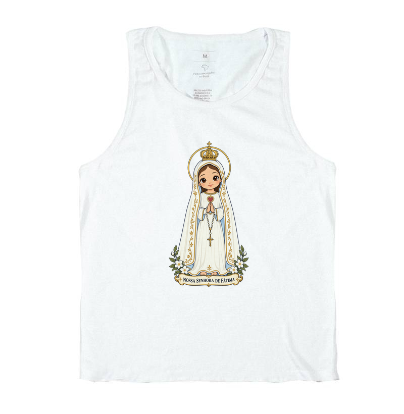 Nossa senhora e Fátima estilo chibi - Imagem 2
