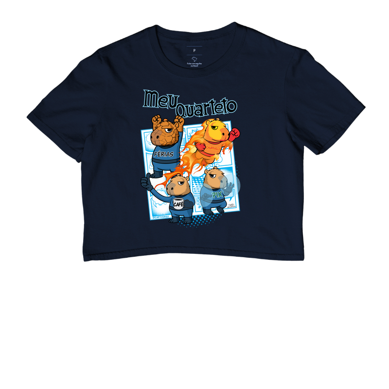 Camiseta Capivara Quarteto - Imagem 4