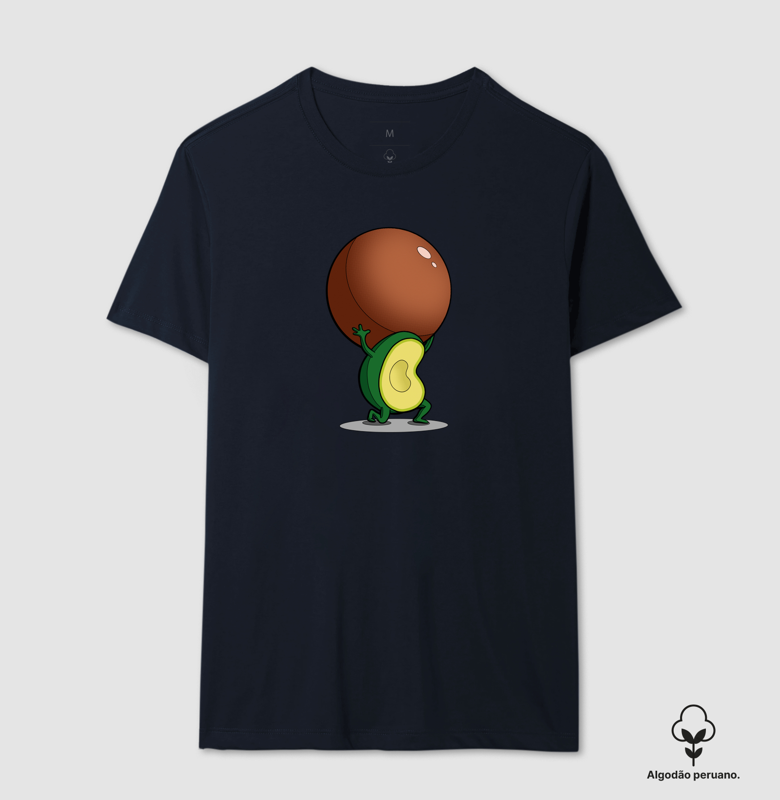 Camiseta Algodão Peruano Abacatlas - Imagem 6