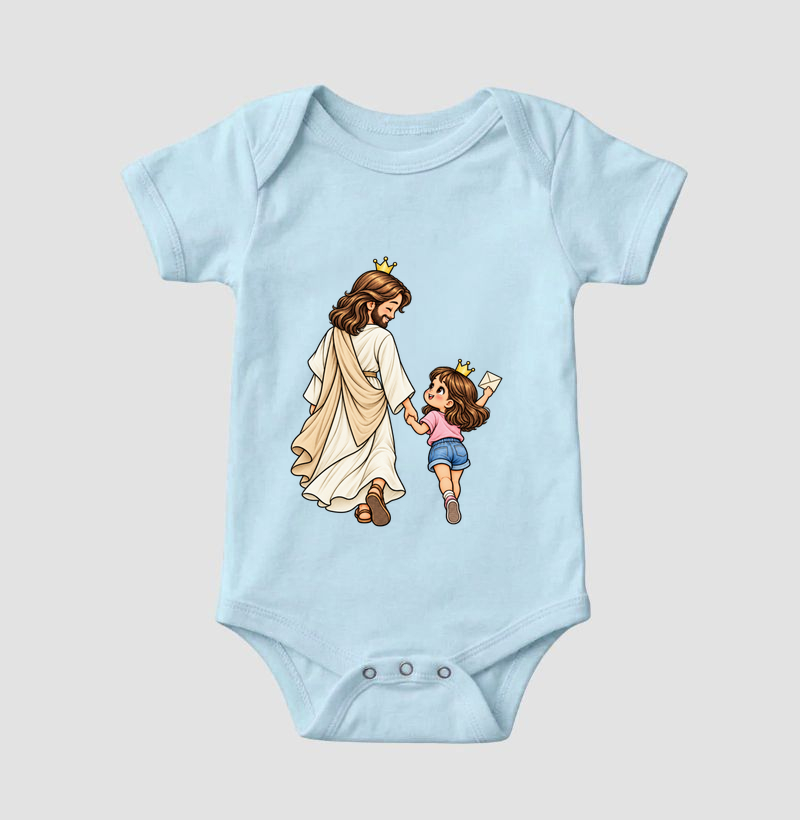 Body Infantil Caminhando Juntos - Menina - Imagem 3