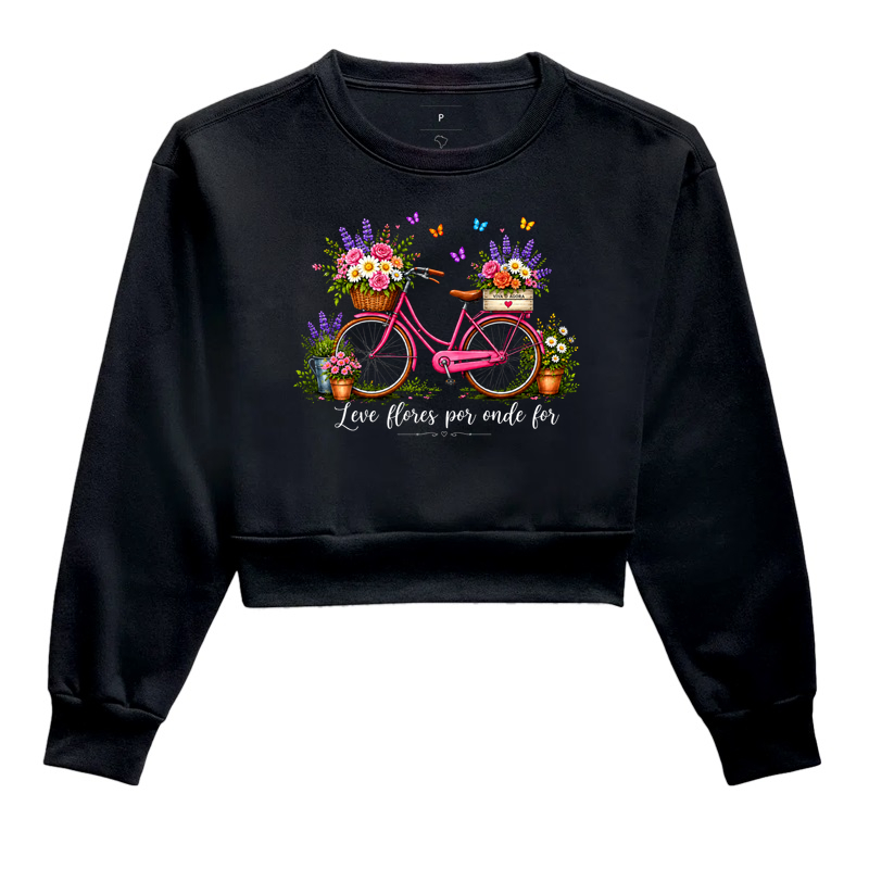 Camiseta Leve flores por onde for - Imagem 2