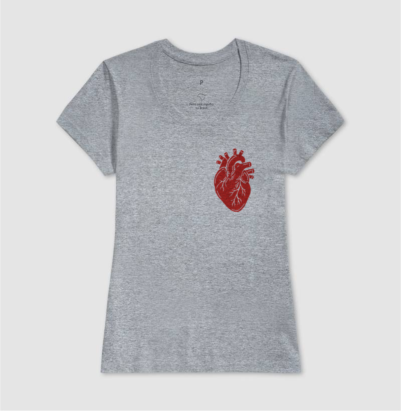 Camiseta Coração Anatômico - Imagem 9