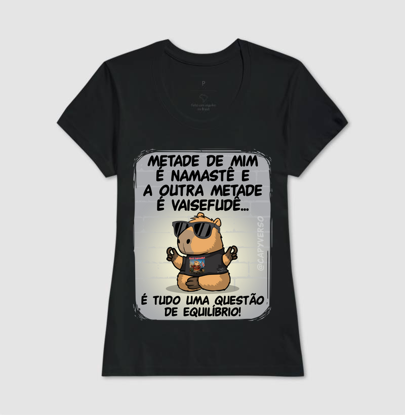 Camiseta Capivara Namastê - Imagem 3