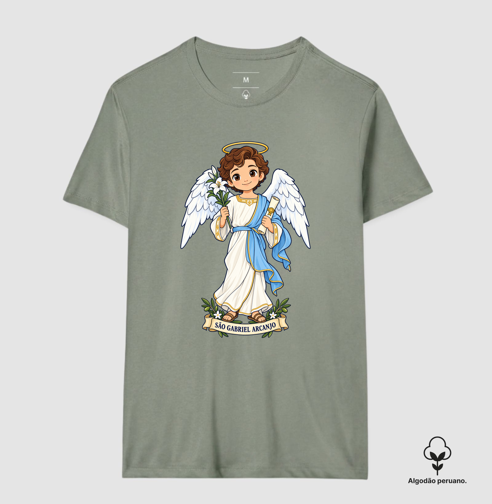 São Gabriel Arcanjo estilo chibi - Imagem 4