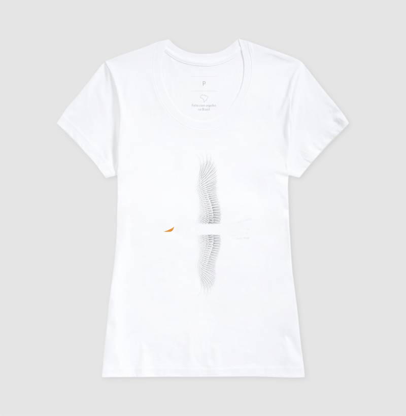 Camiseta Esperança que Renova - Algodão Peruano - Imagem 5