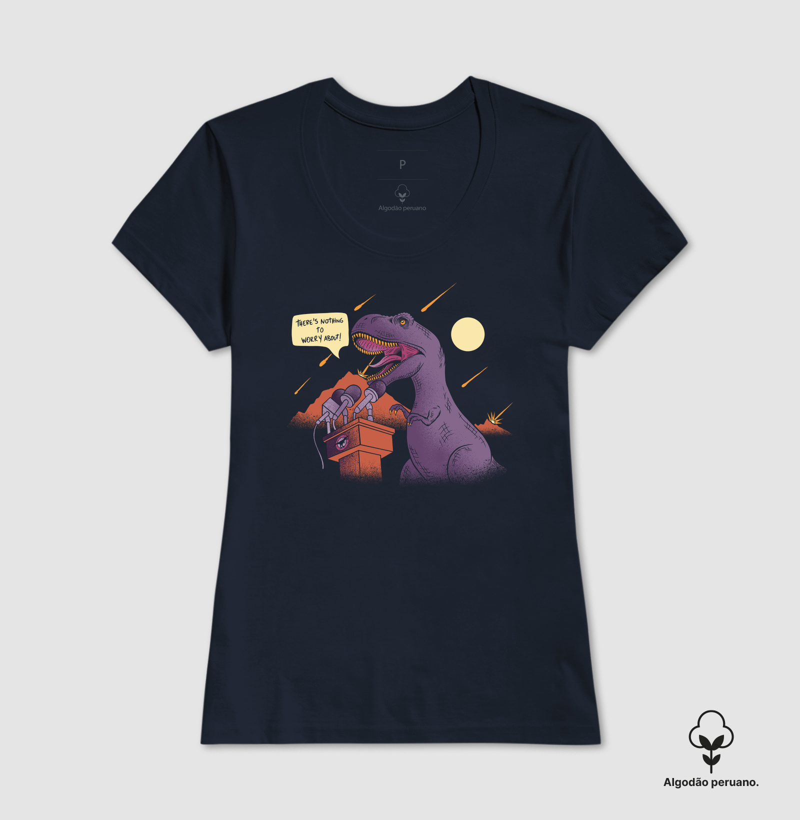 Camiseta Algodão Peruano The Dinocracy Era - Imagem 5