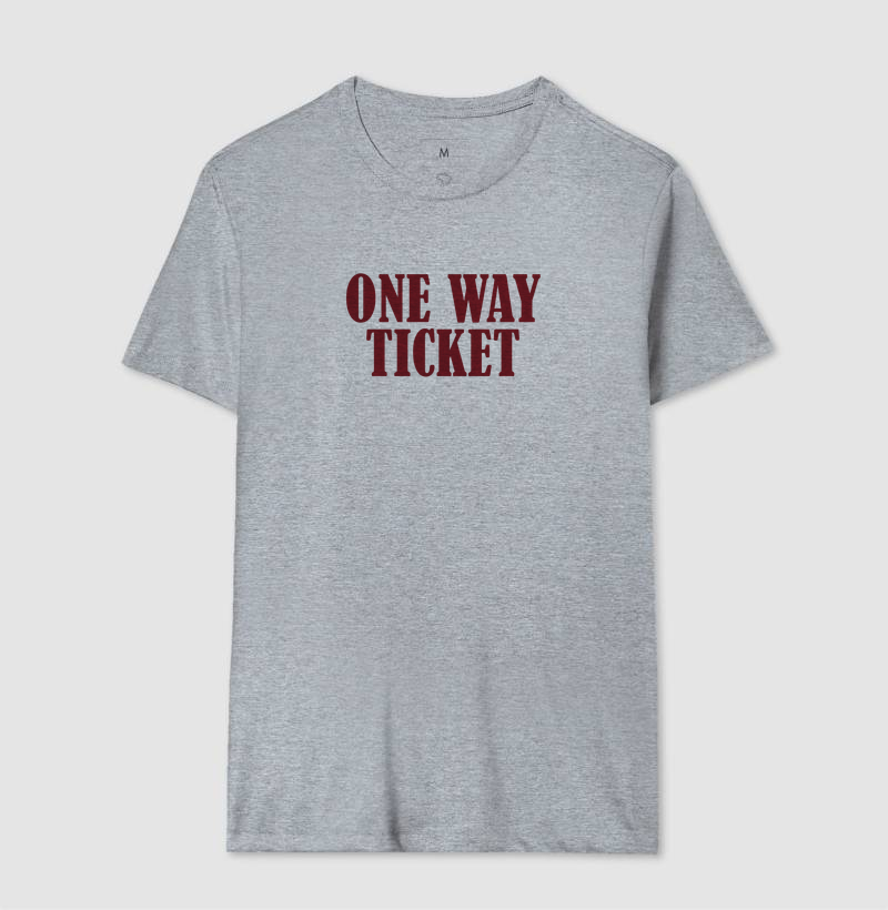 Camiseta One Way Ticket - Imagem 8
