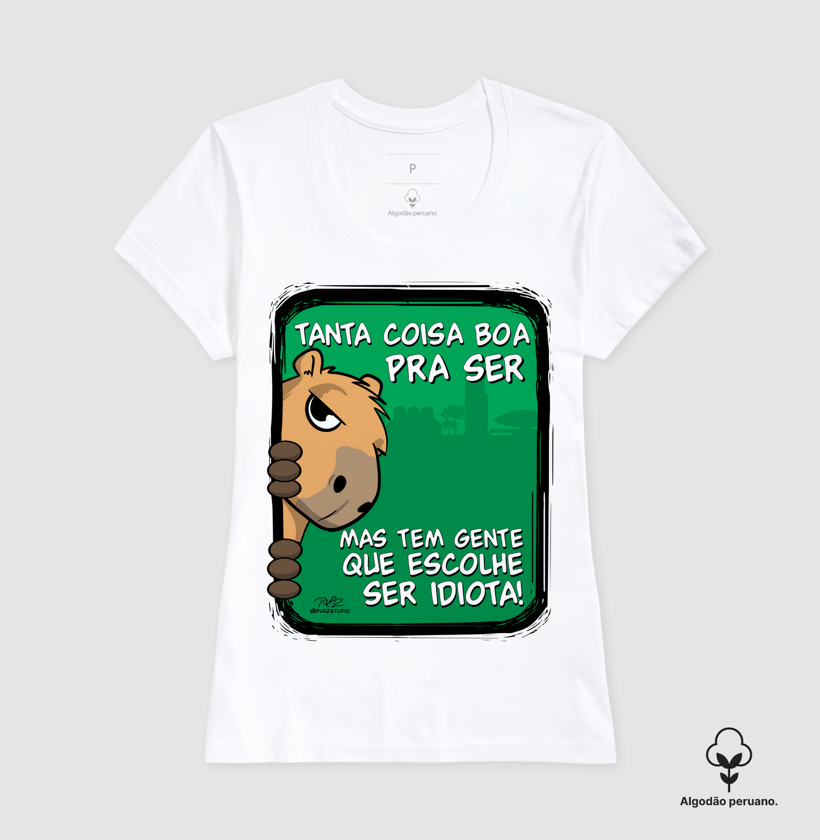Camiseta Capivara Tanta coisa - Imagem 6
