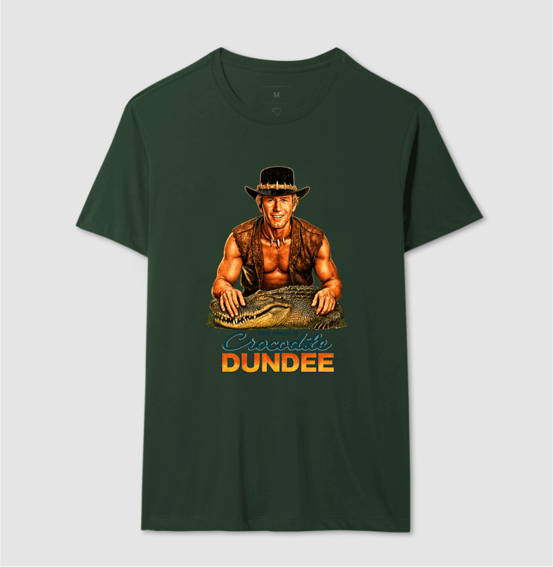 Camiseta Crocodilo Dundee Paul Hogan - Imagem 12