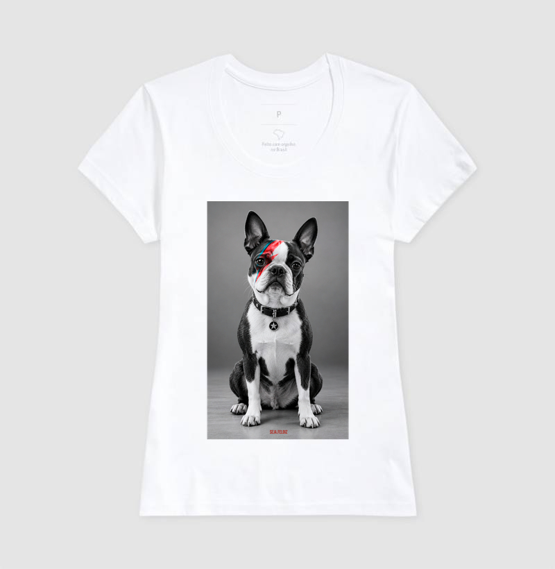 Glam Rock Boston Terrier ⚡ - Imagem 5