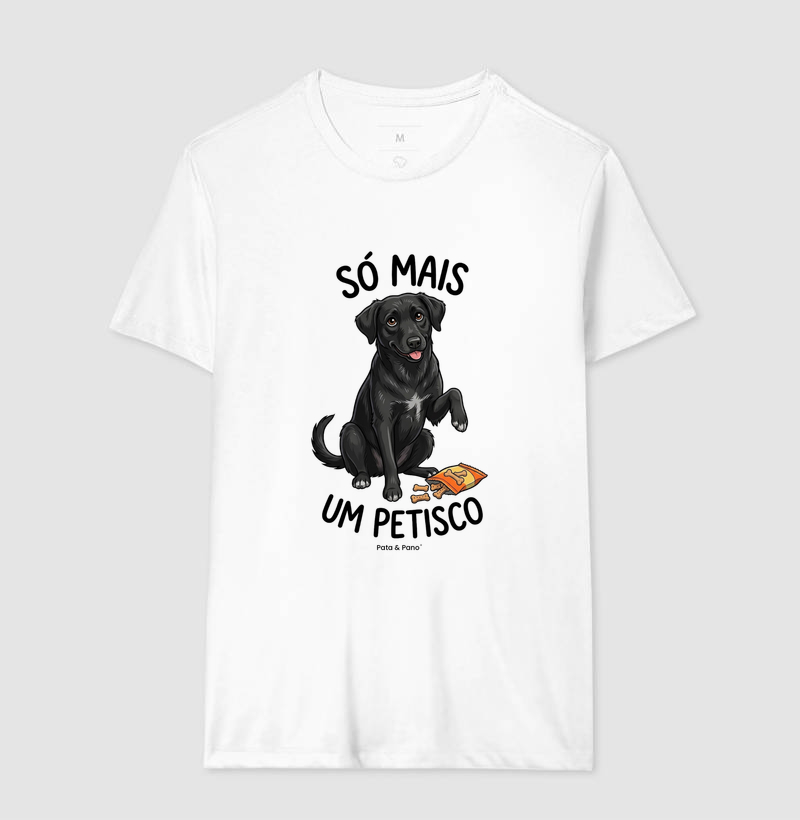 CAMISETA VIRA-LATA PRETO PETISCO - Imagem 4