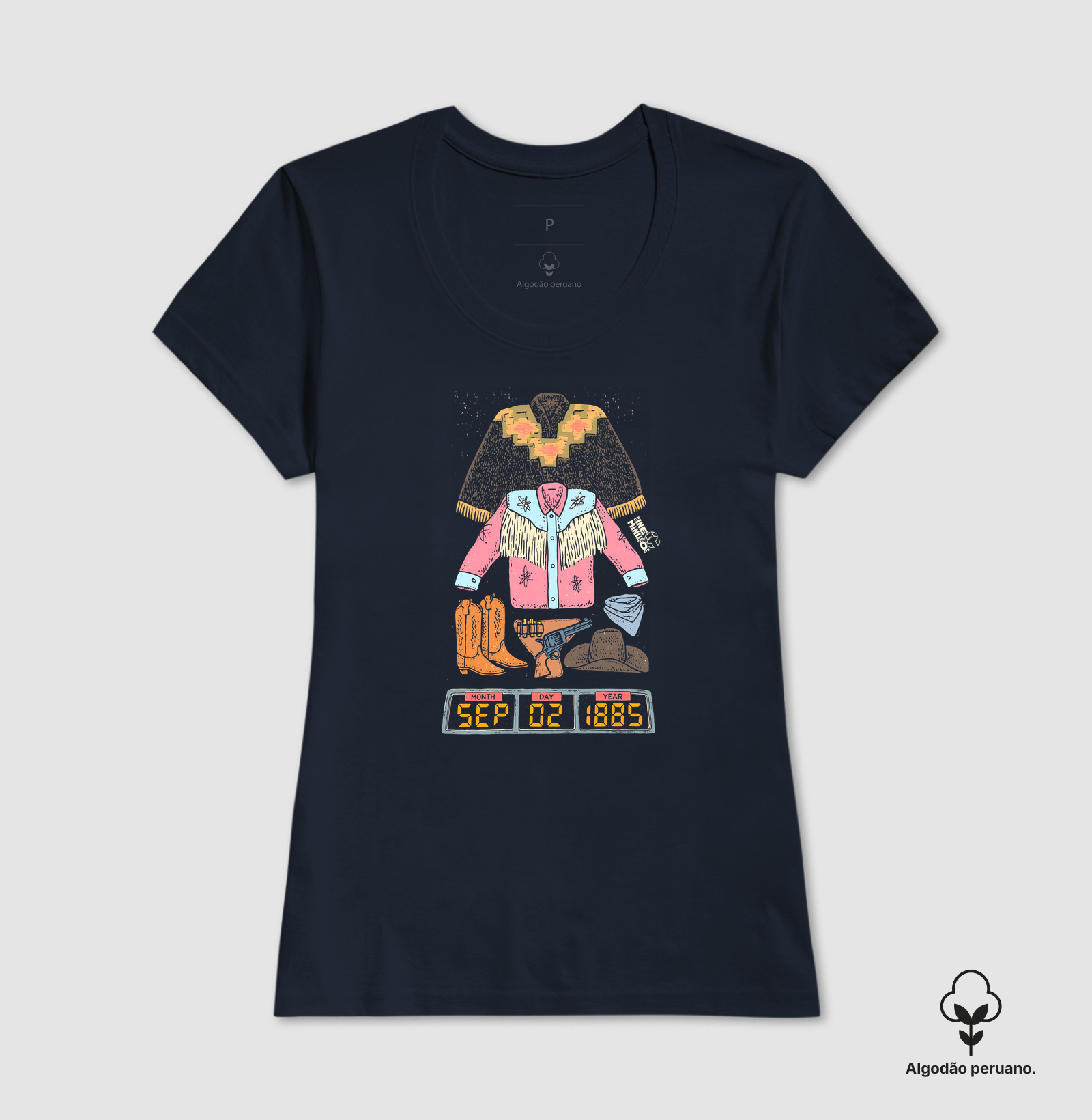 Camiseta Marty 1885 — De Volta para o Futuro III - Imagem 4