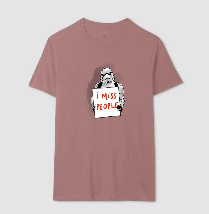 Camiseta I Miss People - Imagem 9
