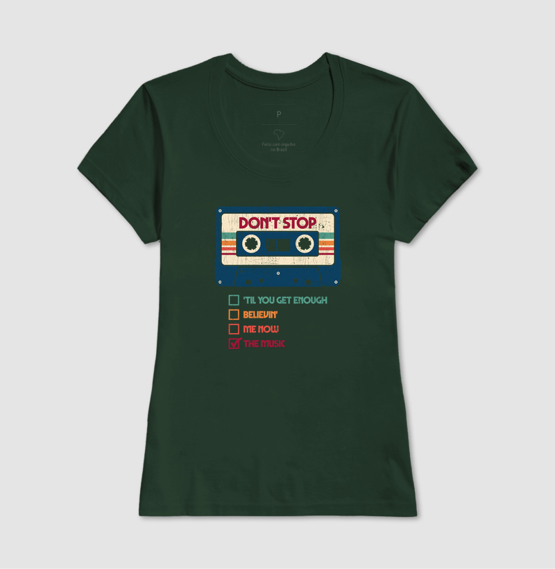 Camiseta Não Pare a Música - Imagem 9