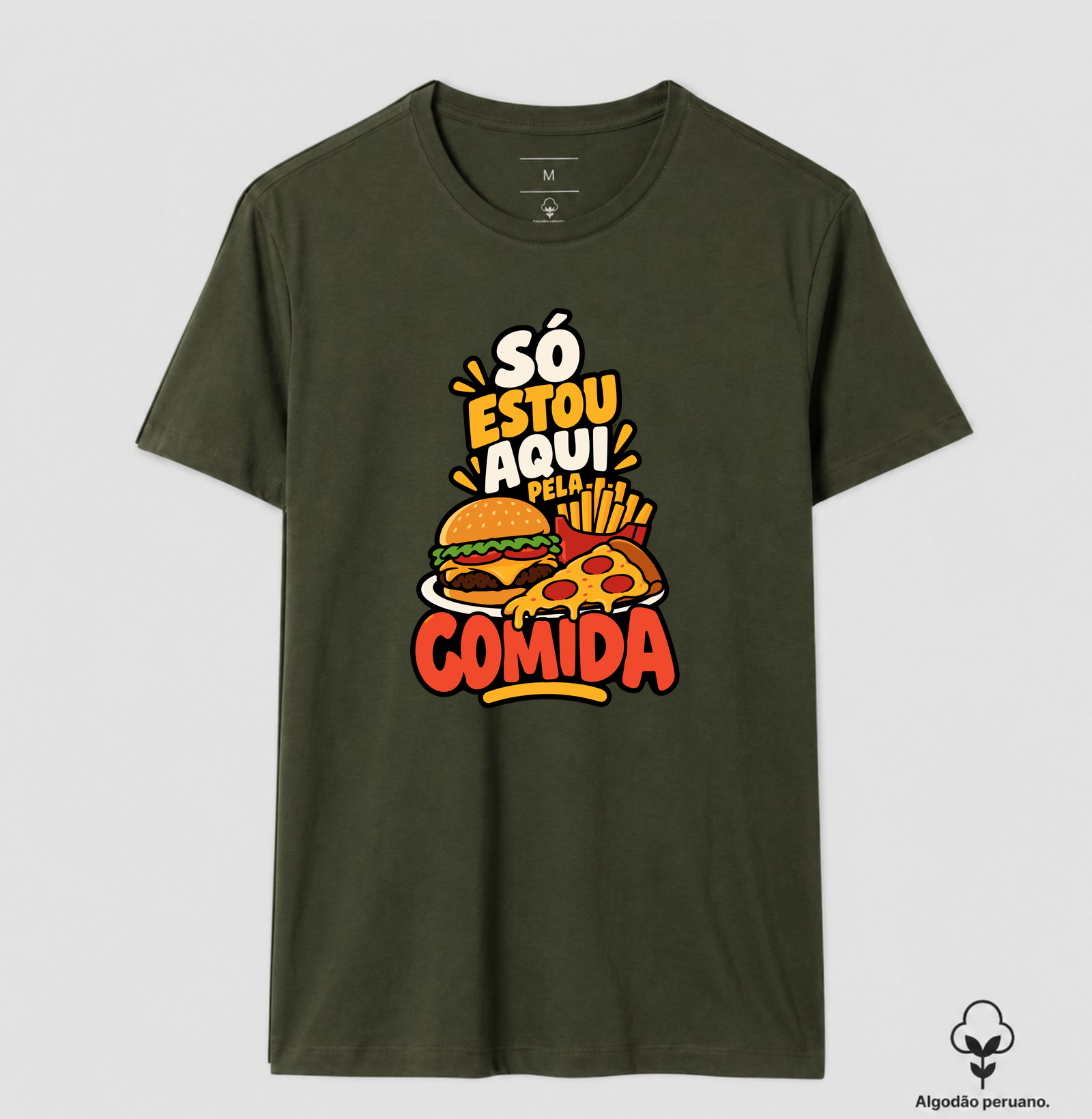 Só Estou Aqui pela Comida – Hambúrguer e Pizza - Imagem 5