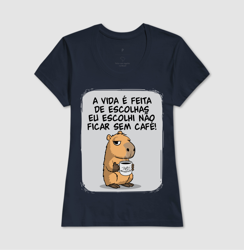 Camiseta Capivara Café - Imagem 7