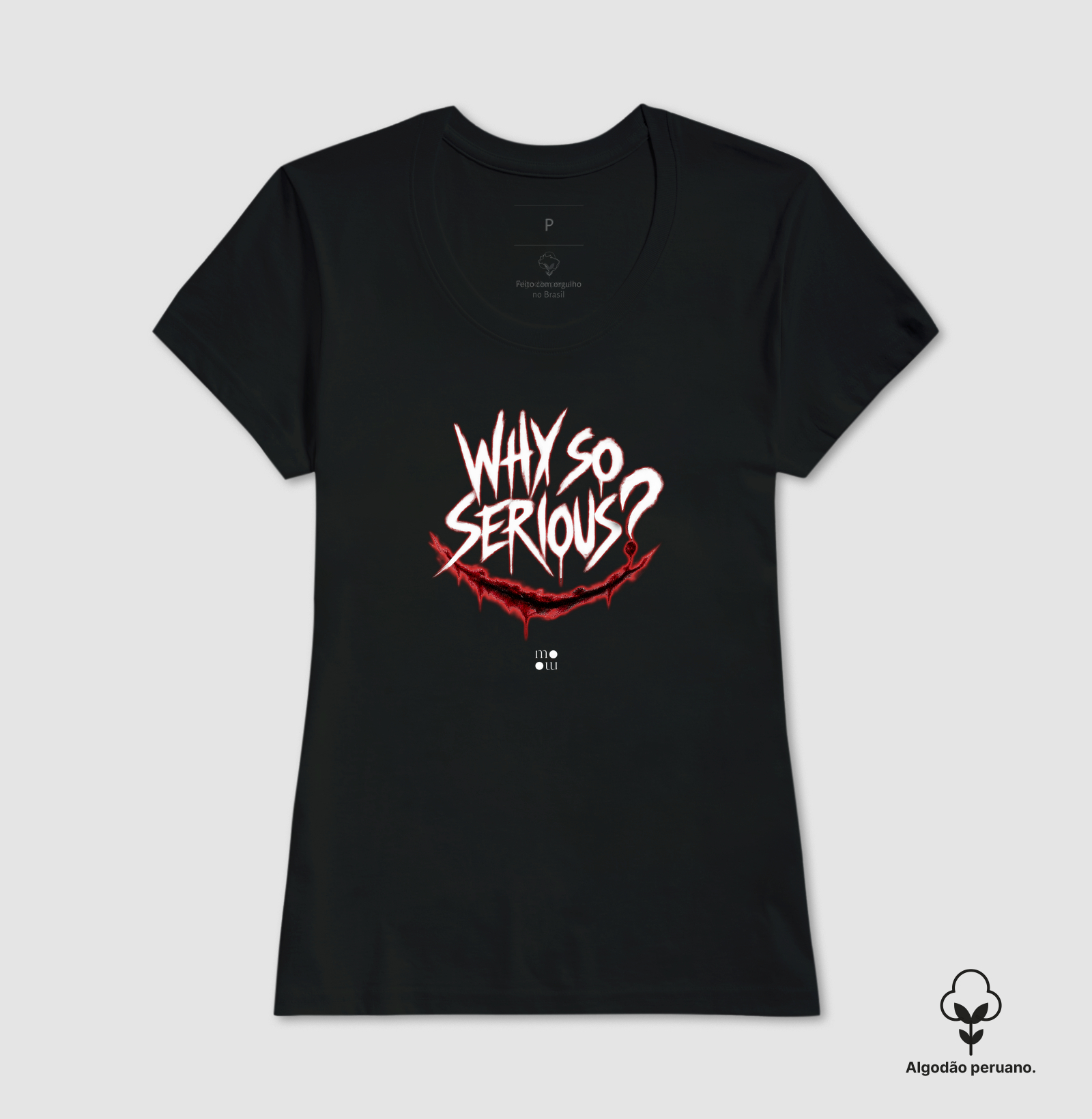 Why so serious? Algodão Peruano - Imagem 5