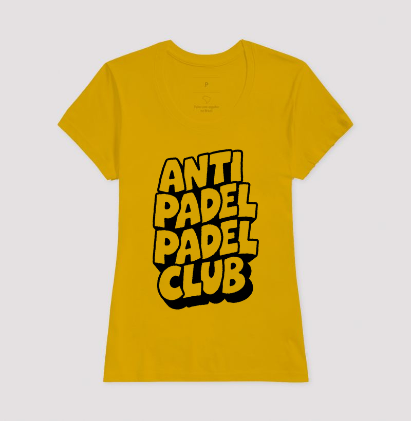 Camiseta Anti Padel Padel Club Bold - Imagem 15