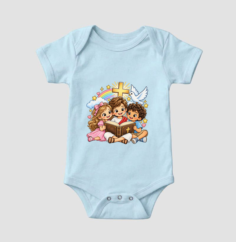 Body Infantil Leitorzinhos de Jesus - Imagem 4