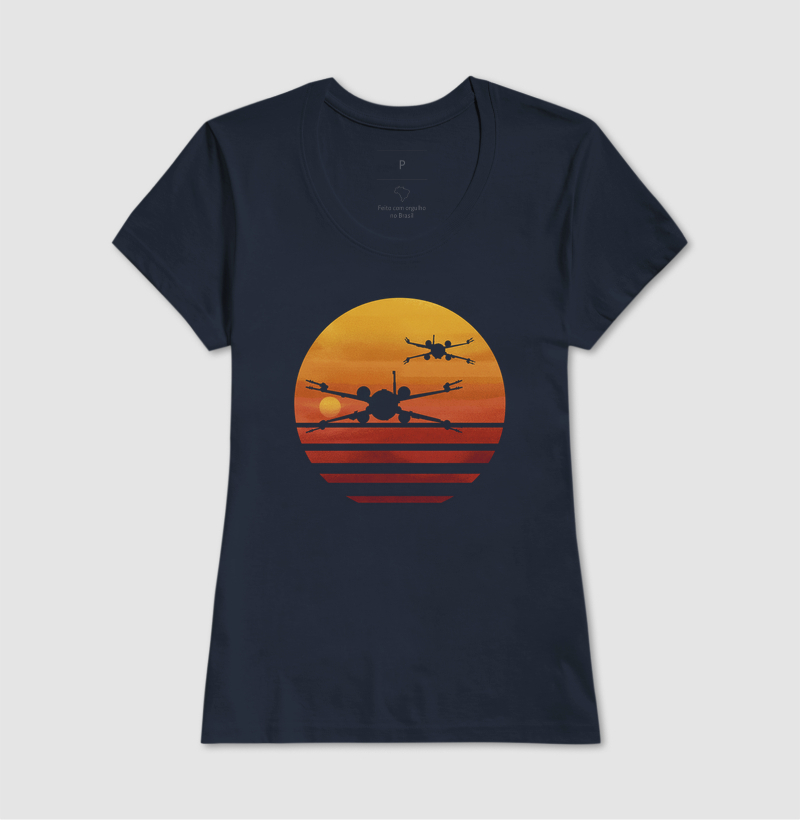 Camiseta X-Wing Sunset - Imagem 5