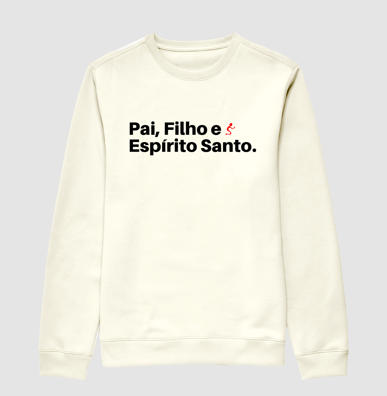 Suéter Moletom Cristão Pai, Filho e Espírito Santo - Imagem 2