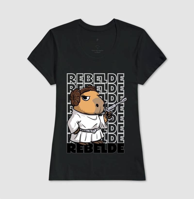Camiseta Capivara Princesa - Imagem 3