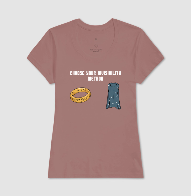 Camiseta Método de Invisibilidade - Imagem 17