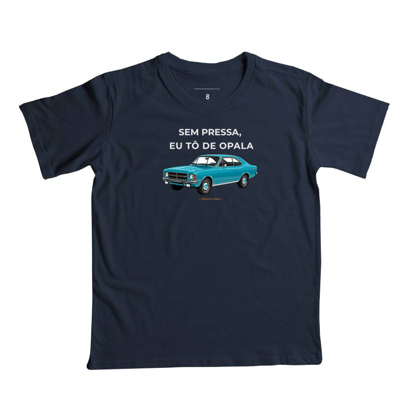 Sem pressa, eu tô de Opala - azul claro - Imagem 2