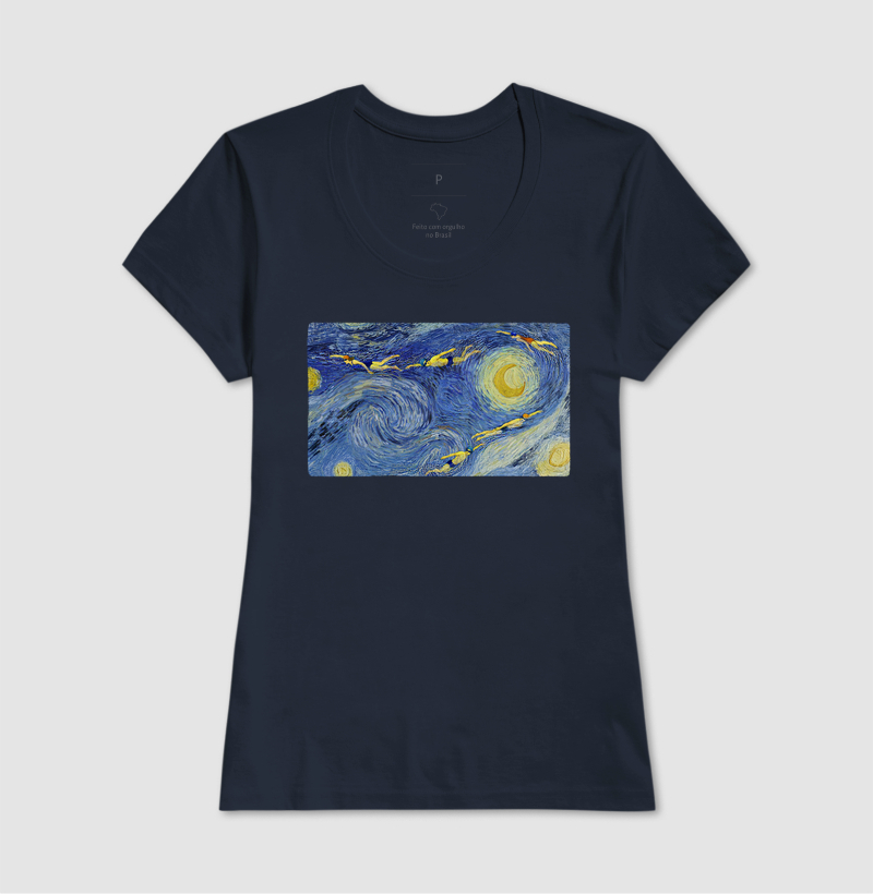 Camiseta Natação - O Mar Agitado - Imagem 7