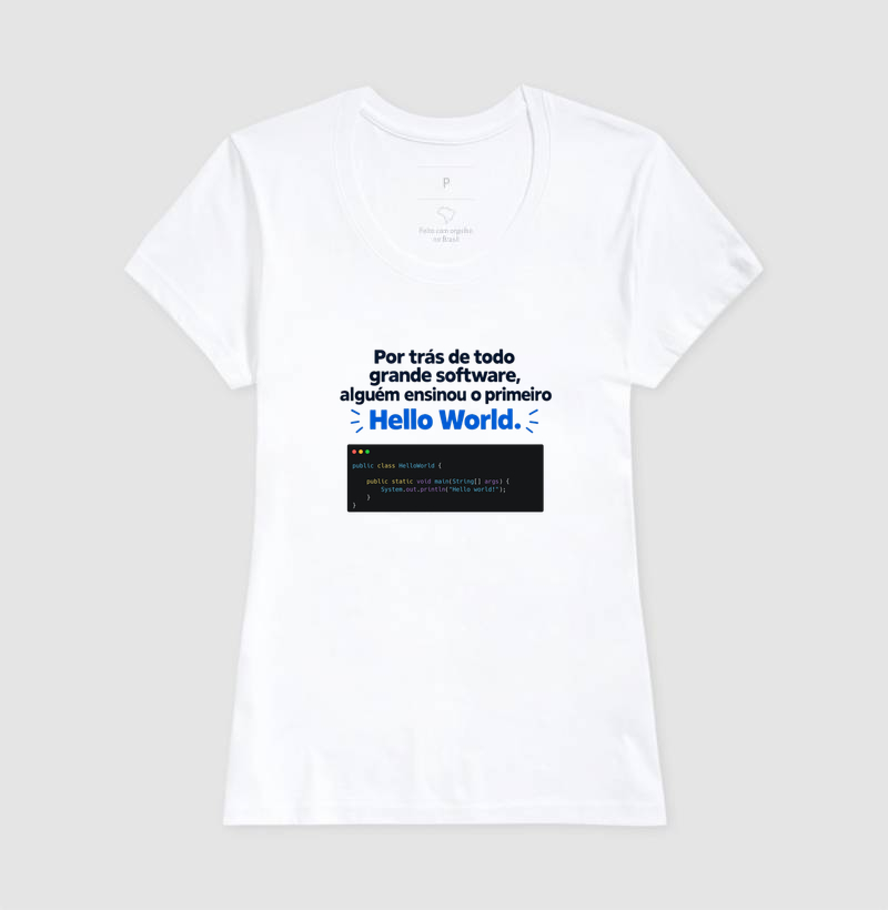 Por trás de todo grande software alguém ensinou o primeiro hello world - Imagem 5