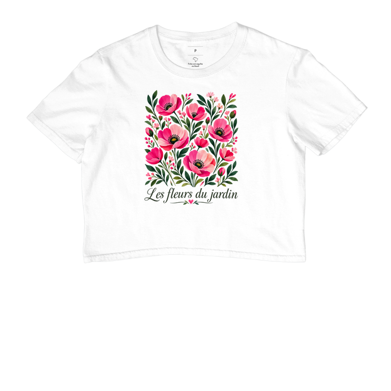 Camiseta Les fleurs du jardin - Imagem 3