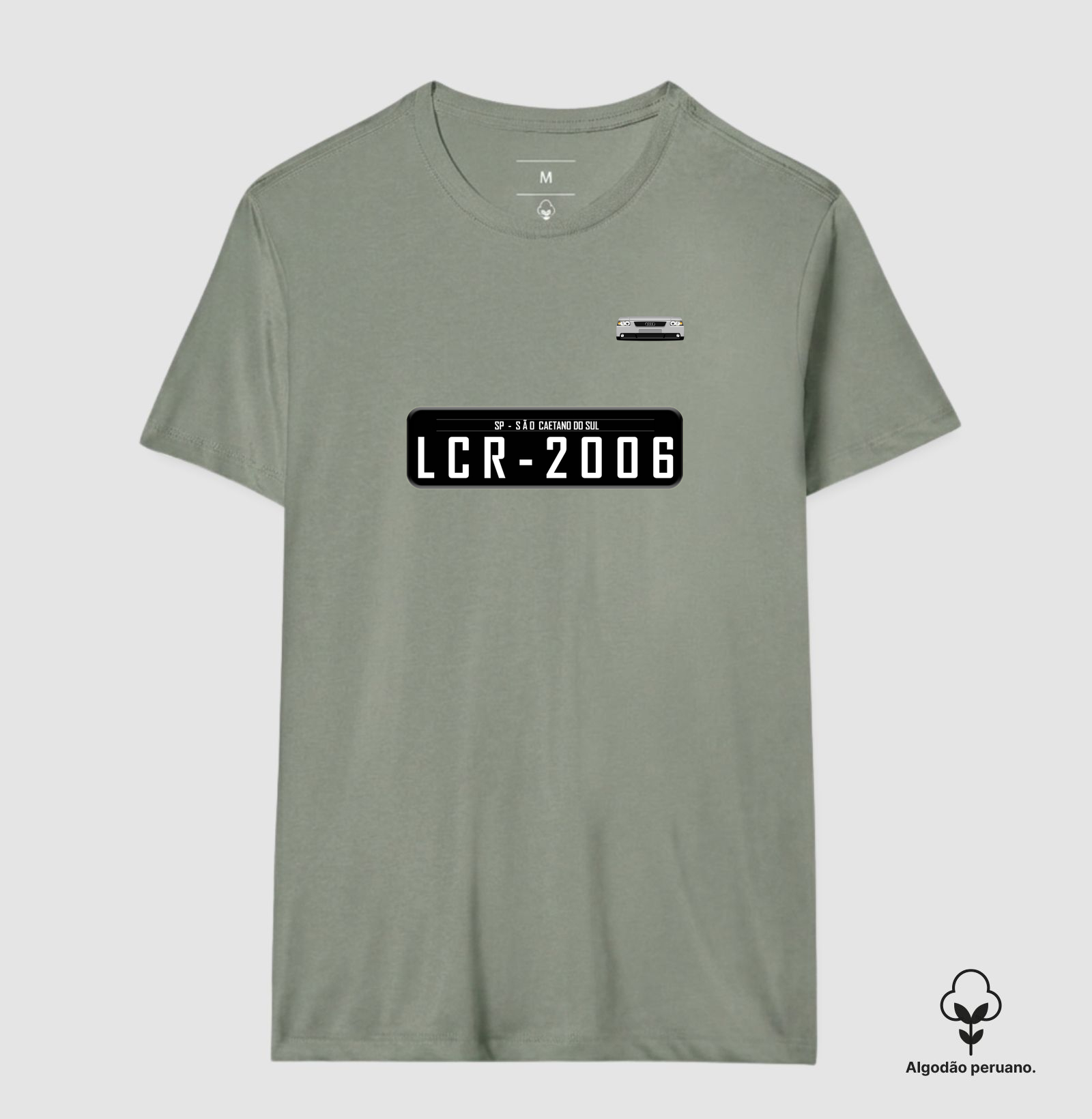 Camiseta Placa Ano Mascimento Audi - Imagem 8