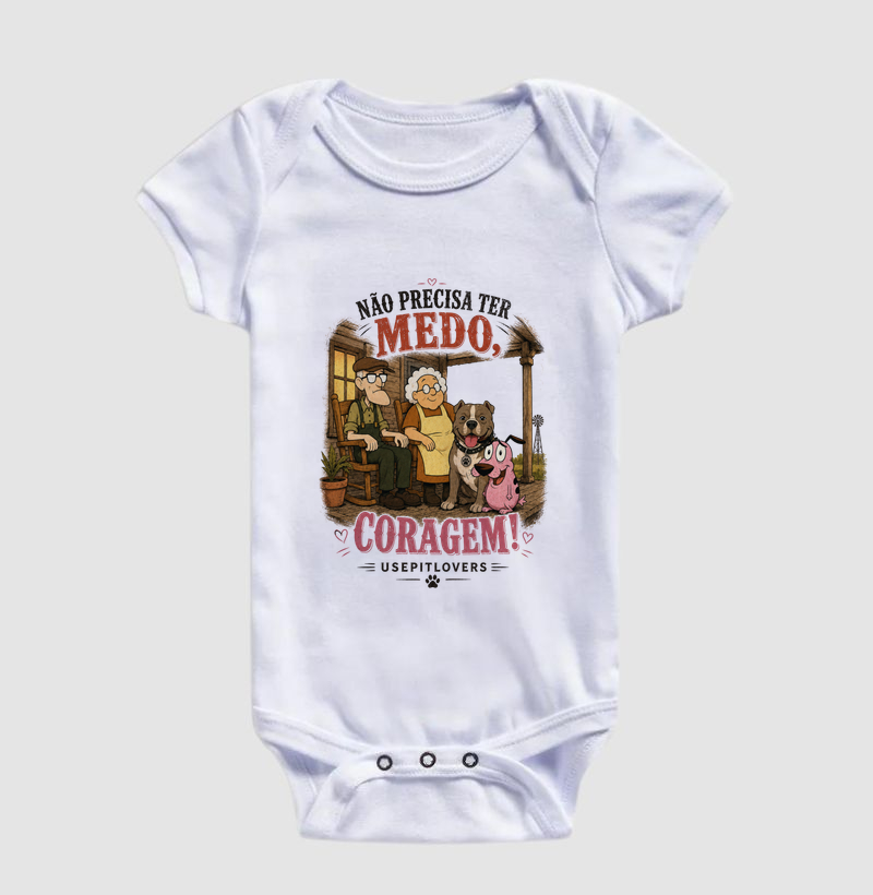 NÃO PRECISA TER MEDO, CORAGEM! - Imagem 3