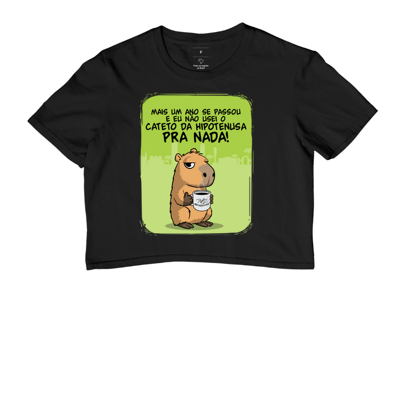 Camiseta Capivara Cateto da Hipotenusa - Imagem 2