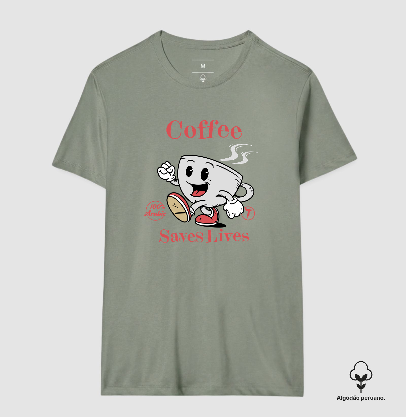 Camiseta Prime Coffee Saves Lives - Imagem 3