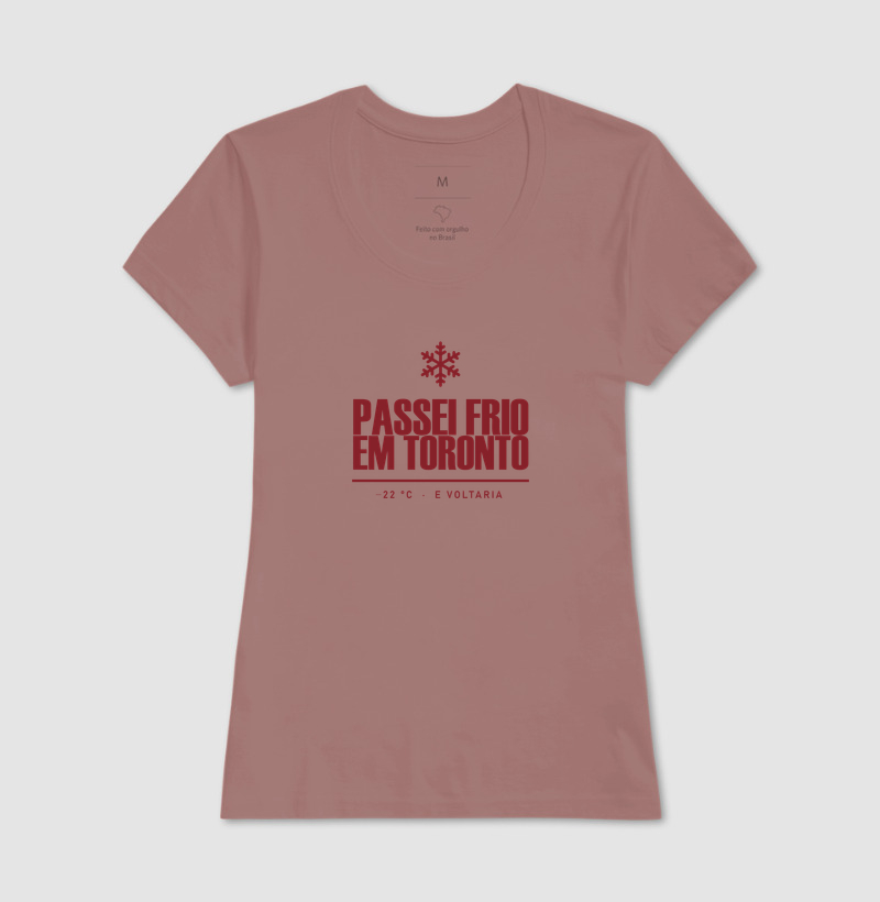 Camiseta Passei Frio em Toronto - Imagem 17