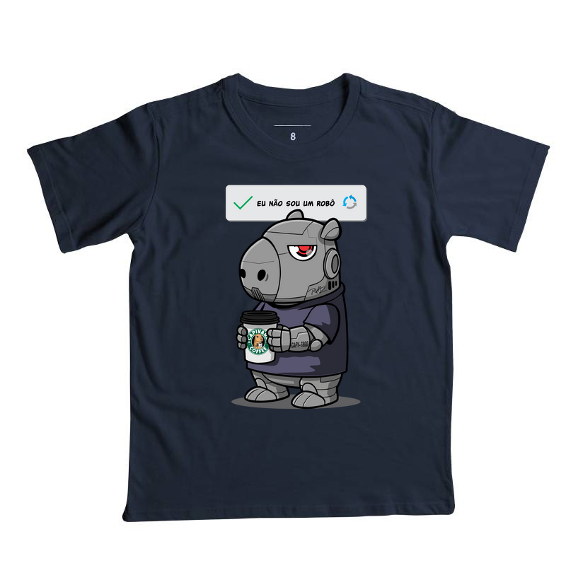 Camiseta Capivara Robô - Imagem 6