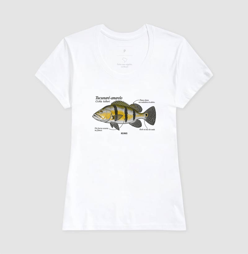 Camiseta Red River – Tucunaré-Amarelo - Imagem 5