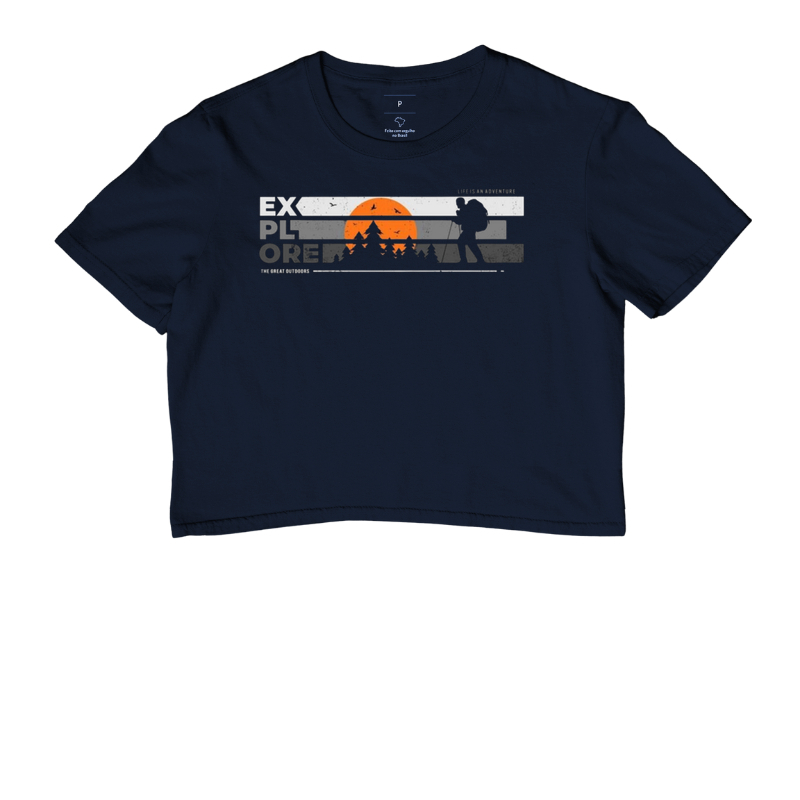 Camiseta Explore Aventura Outdoor | Excursionista - Imagem 4