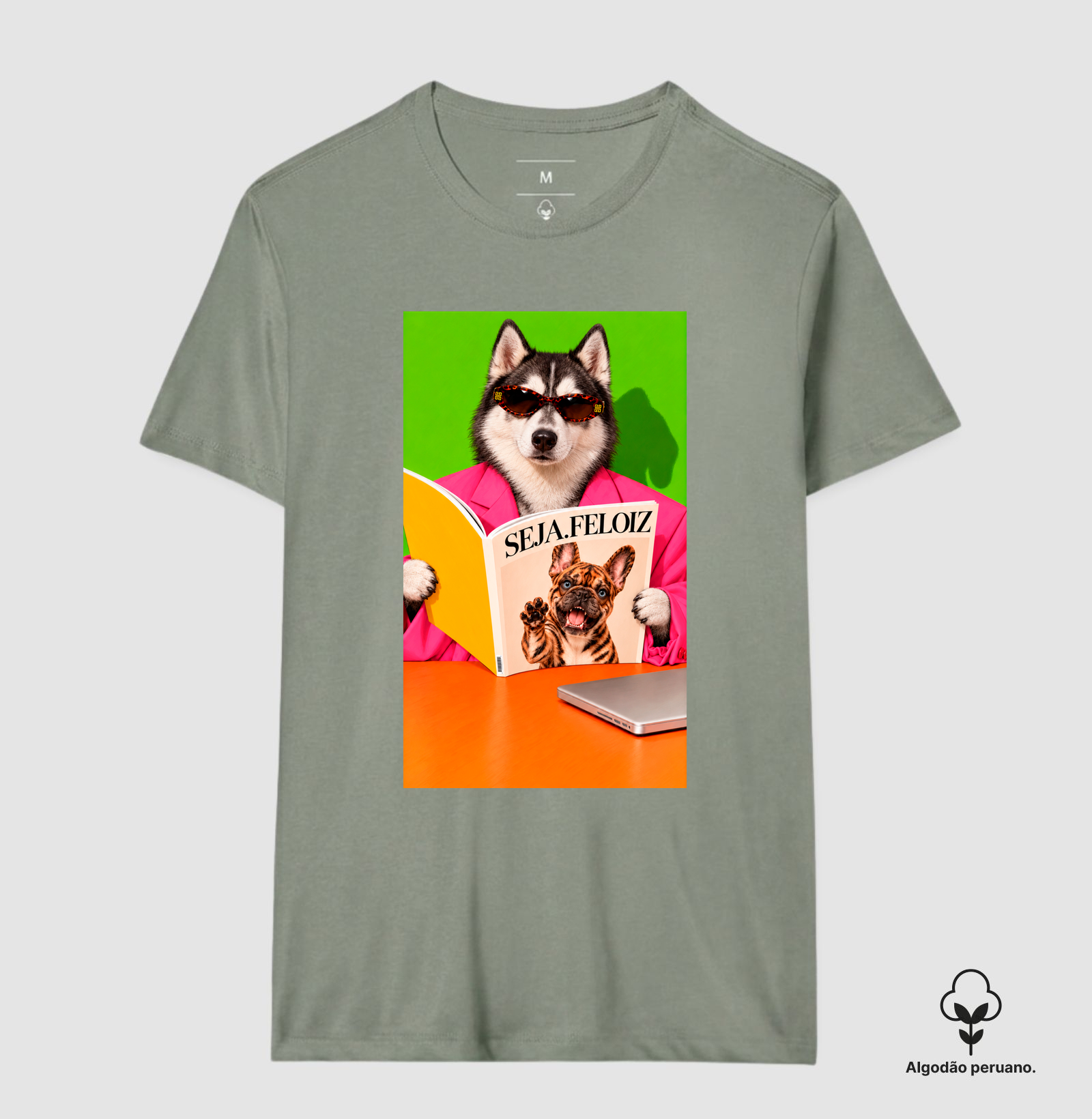 🌟🐺 Estrela de Capa — Husky Edition 🕶️✨ - Imagem 2