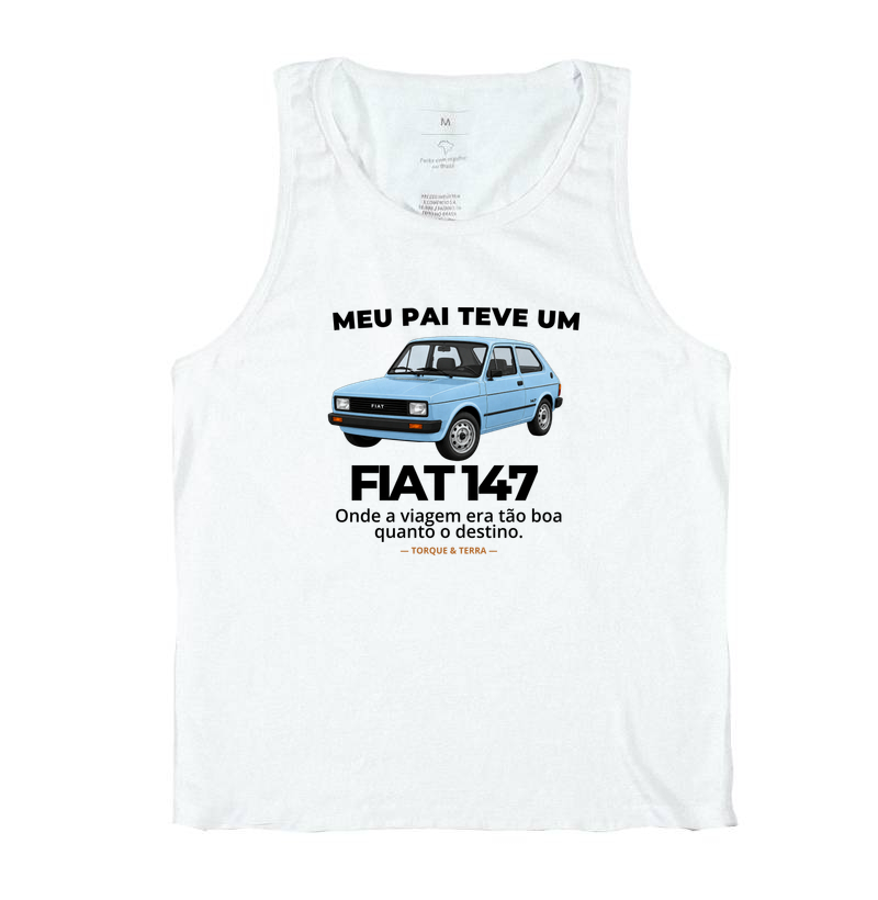 Meu pai teve um  - FIAT 147 - azul claro - Imagem 2