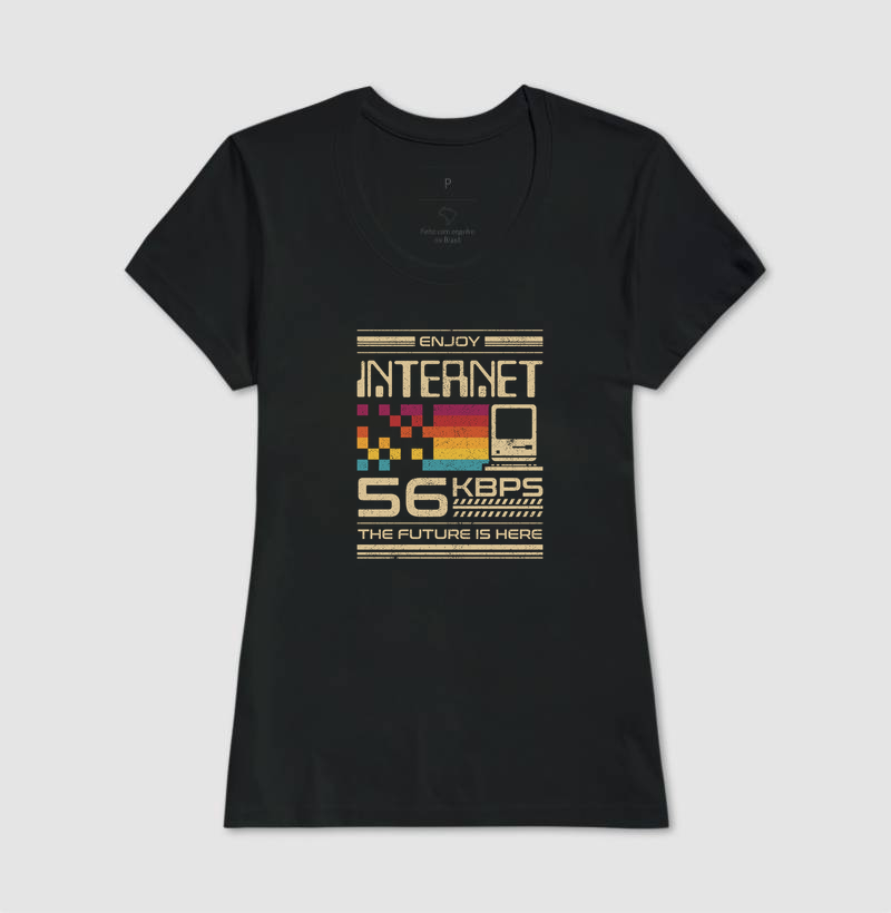 Camiseta Aproveite a Internet a 56kbps - Imagem 3