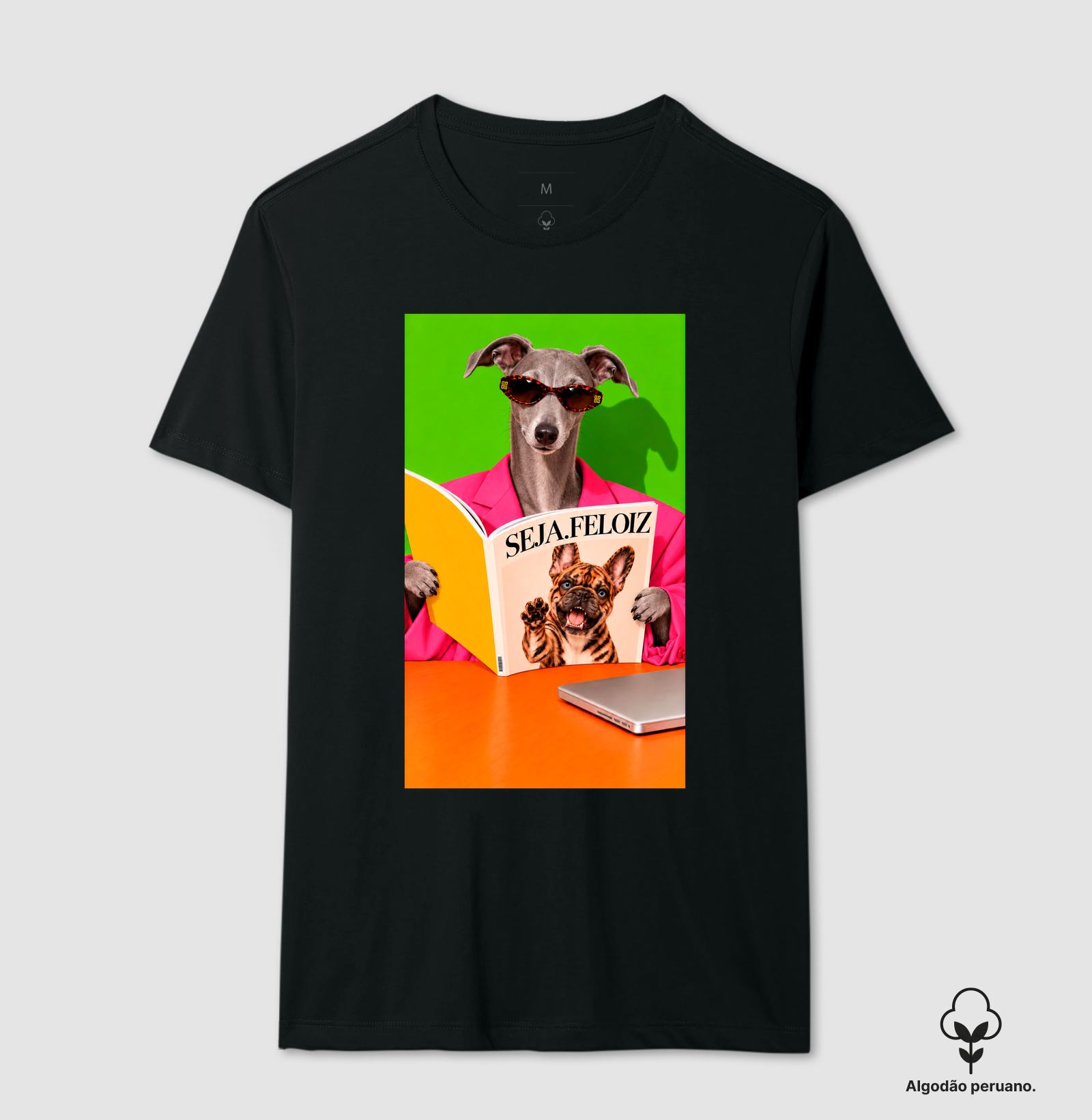 🌟🐾 Estrela de Capa — Galgo Lilac Edition 🕶️✨ - Imagem 6
