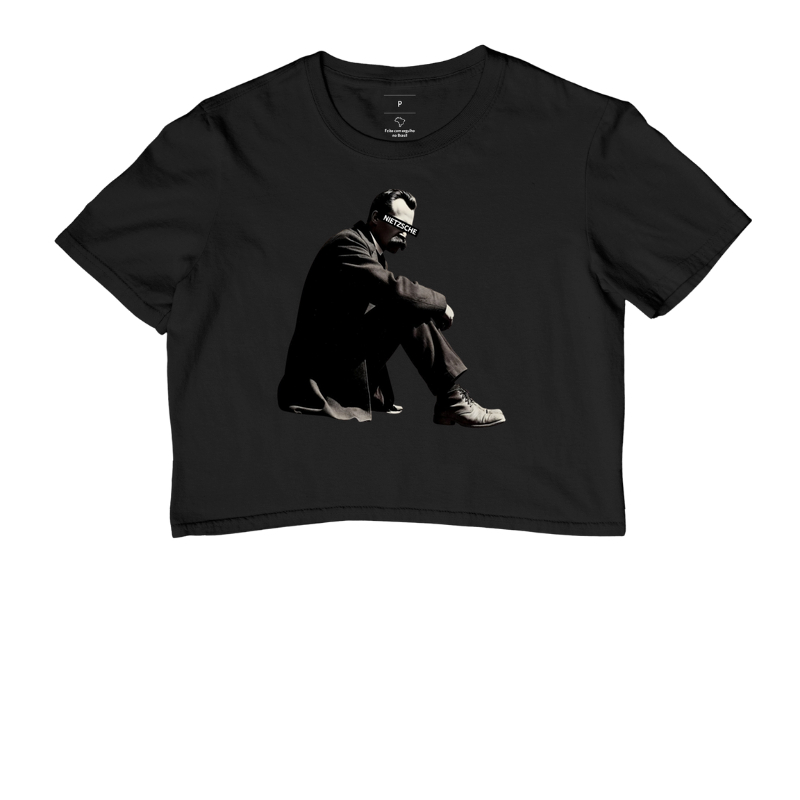 Camiseta Filosofia "Nietzsche Stillness" - Imagem 2