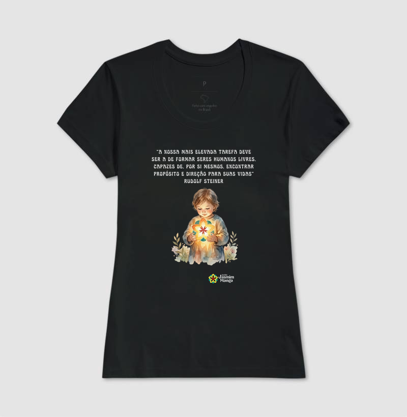 Camiseta Jasmim Manga - Imagem 3