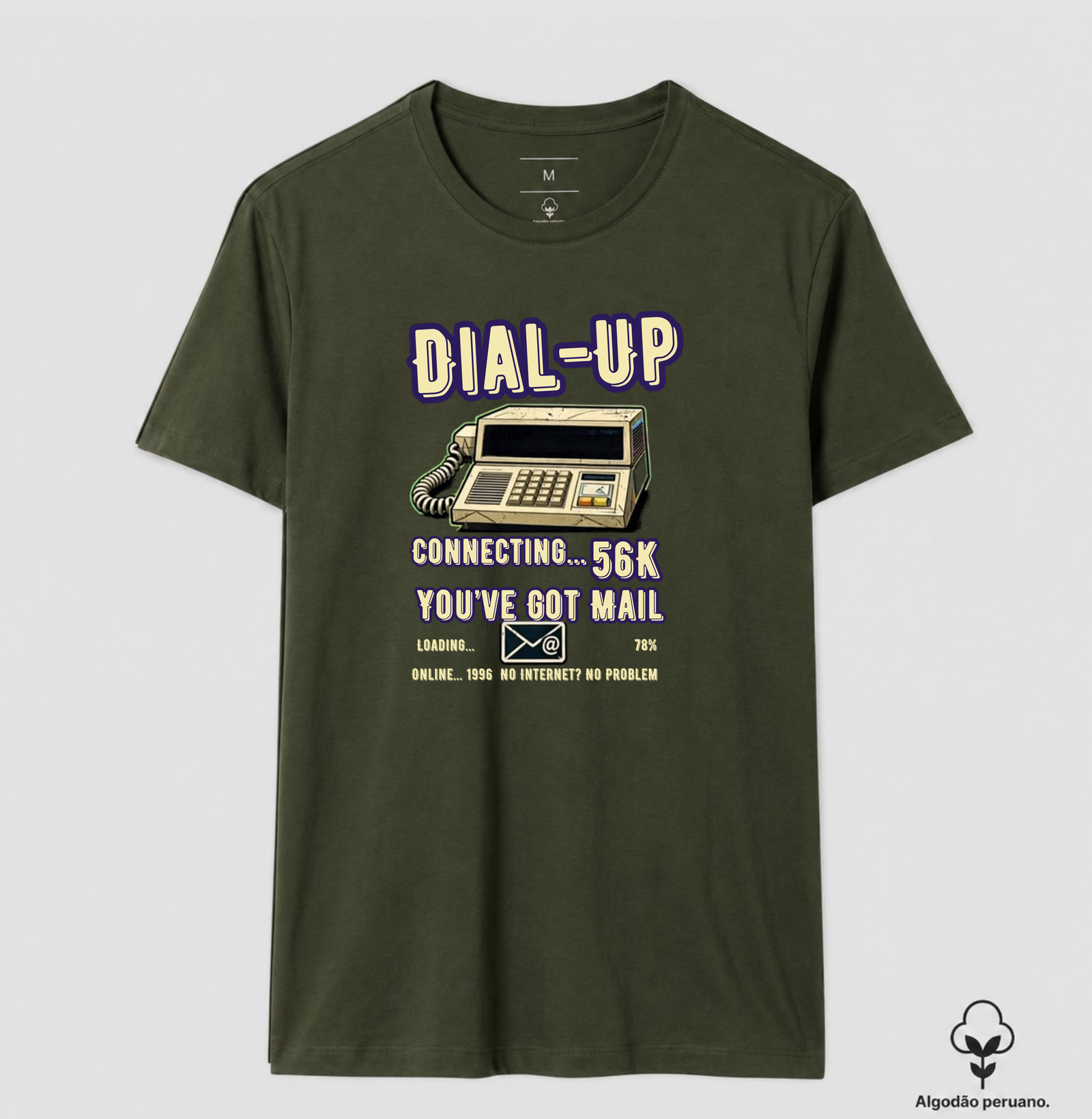  Camiseta Dial-Up - Imagem 9