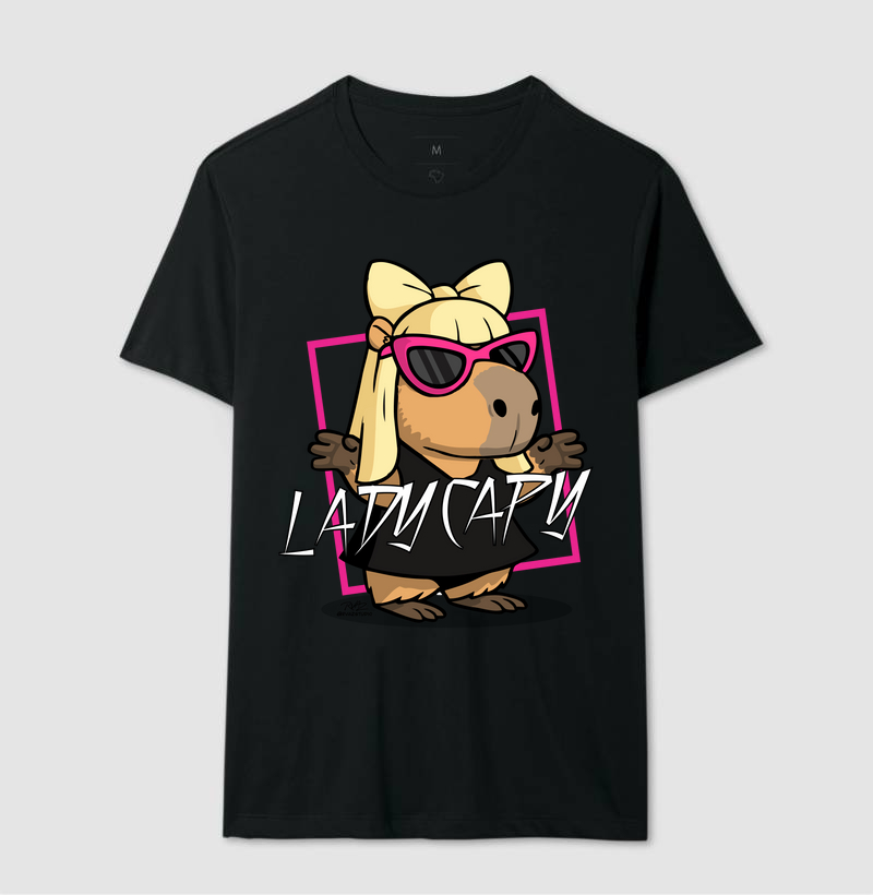 Camiseta Capivara Lady Capy - Imagem 2