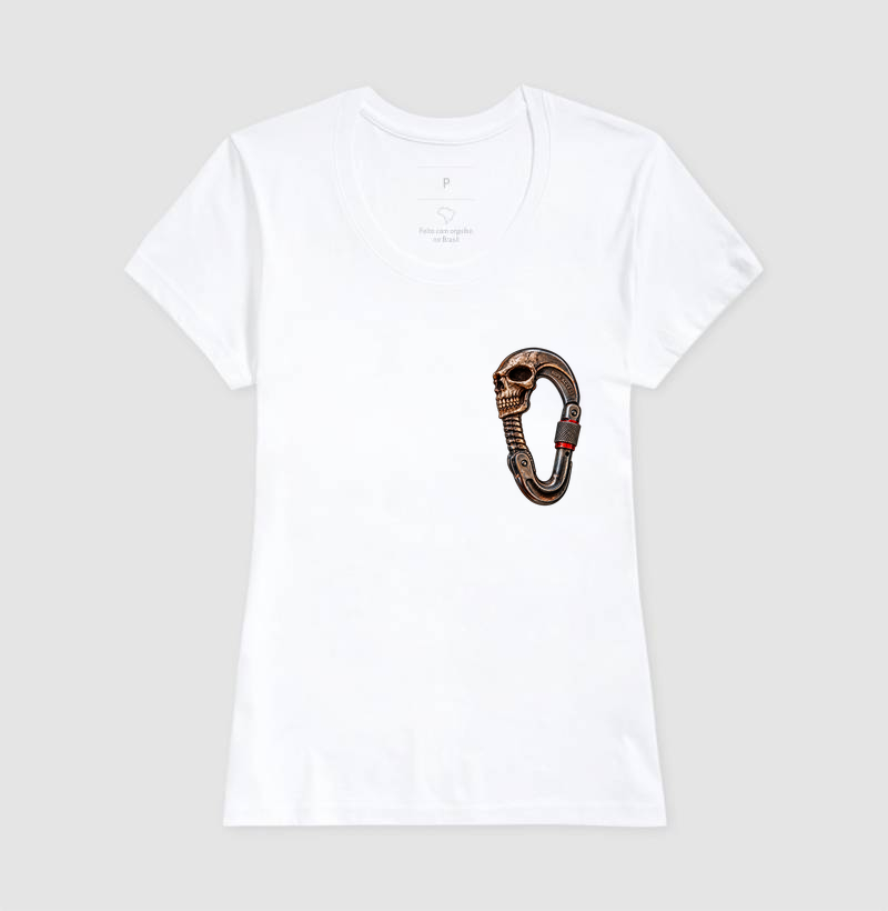 Skull Carabiner, Mosquetão no Peito - Imagem 5