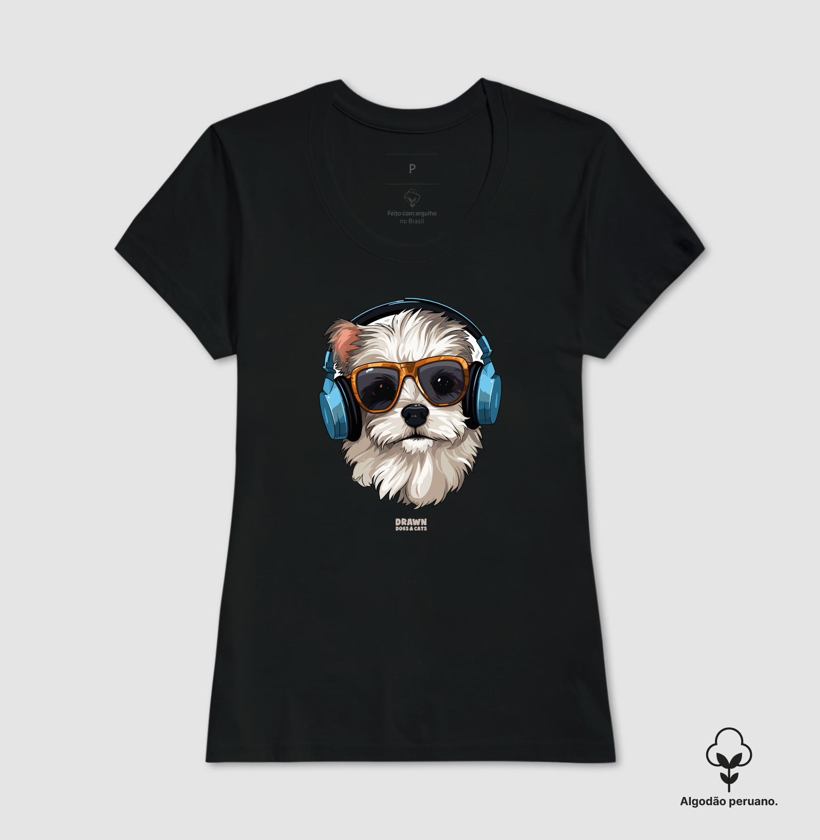 Shih Tzu de phone e óculos escuro - Imagem 6