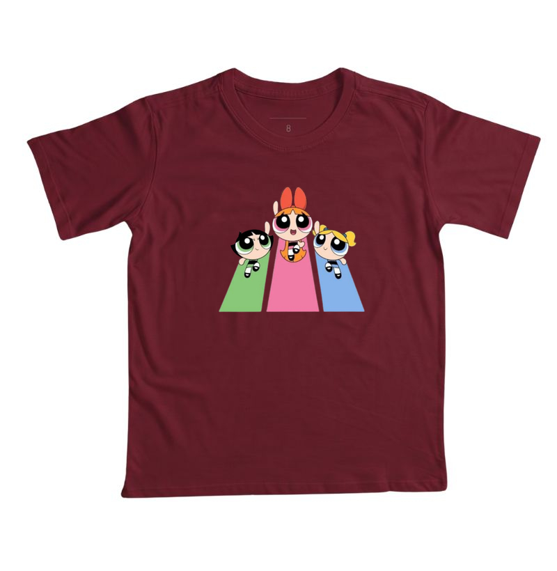 Camisa das meninas Super Poderosas - Imagem 3